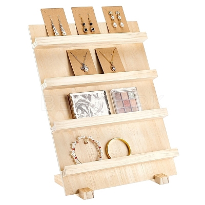 Wood Display Risers ODIS-WH0038-146B-1