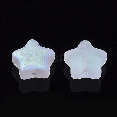 Electroplate Glass Beads X-GLAA-N035-01-C01-1
