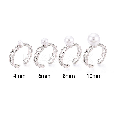 Brass Cup Peg Ring Settings KK-N274-32P-1