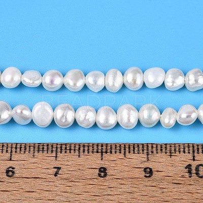 Natural Cultured Freshwater Pearl Beads Strands PEAR-T006-18B-1