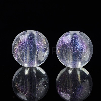 Transparent Acrylic Beads OACR-N008-108B-01-1