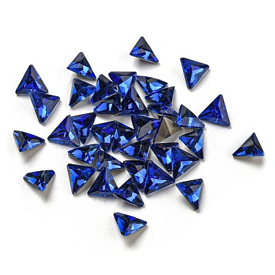 Glass Rhinestone Cabochons FIND-C039-07B-1