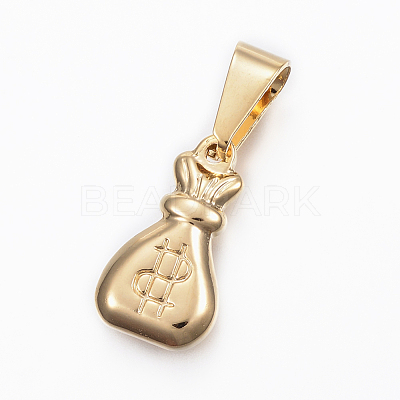 304 Stainless Steel Pendants X-STAS-H372-35G-1