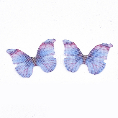 Polyester Fabric Wings Crafts Decoration X-FIND-S322-010A-04-1