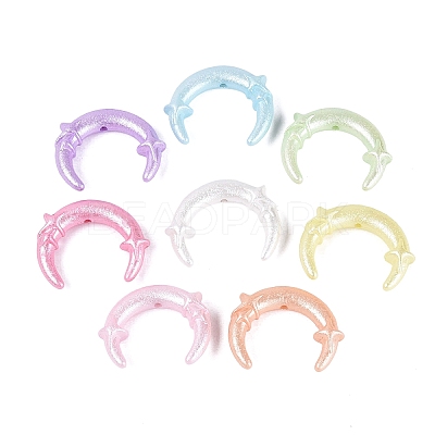 Luminous Opaque Acrylic Beads OACR-Q204-30-1
