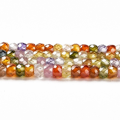 Cubic Zirconia Bead Strands X-ZIRC-G001-01L-1