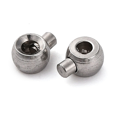 Ion Plating(IP) 304 Stainless Steel Crimp Beads STAS-P373-02P-1