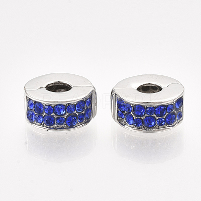 Brass European Clasps PDLC-S001-13B-P-1