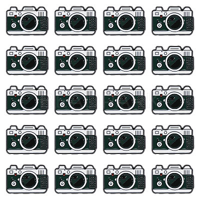 20Pcs Camara Enamel Pins JEWB-CA0001-86-1