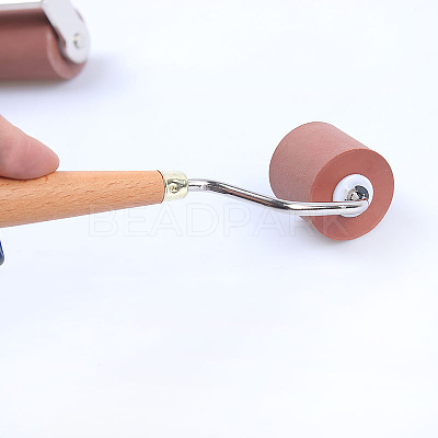 Wooden Brayer Roller DRAW-PW0001-359A-01-1
