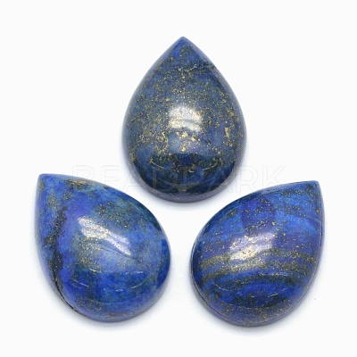 Natural Lapis Lazuli Cabochons G-E491-B-12-1