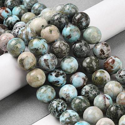 Natural Larimar Beads Strands G-P524-A02-05-1