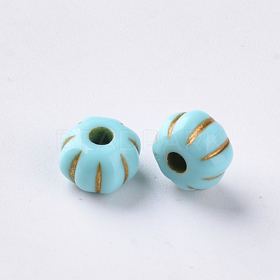 Acrylic Beads OACR-S029-115-1