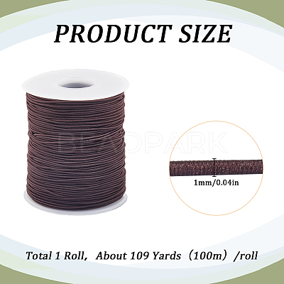 1 Roll 100M Polyester Elastic Cord OCOR-SC0001-10B-03-1