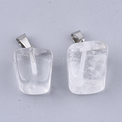 Watermelon Stone Glass Pendants G-Q996-33-1