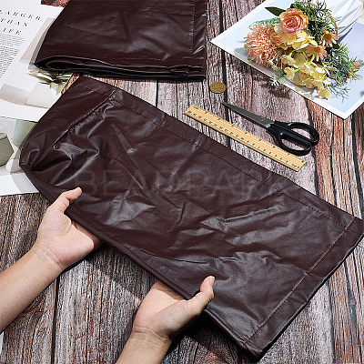 1 Pair Imitation Leather Sofa Armrest Covers AJEW-CL0002-21A-1