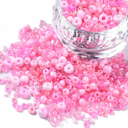 Glass Seed Beads SEED-S059-010-1