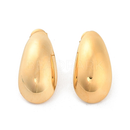 304 Stainless Steel Stud Earrings EJEW-H115-16G-1