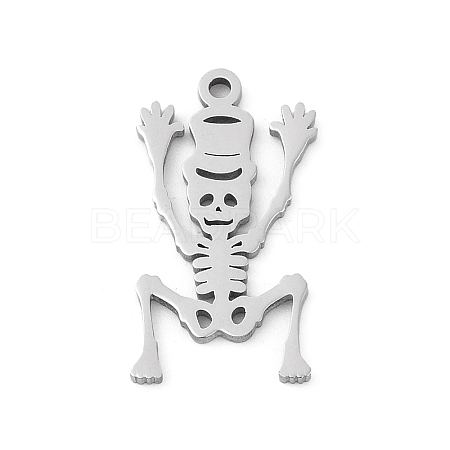 304 Stainless Steel Pendants STAS-U041-02D-P-1