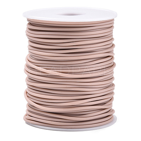 Hollow Pipe PVC Tubular Synthetic Rubber Cord RCOR-R007-3mm-37-1