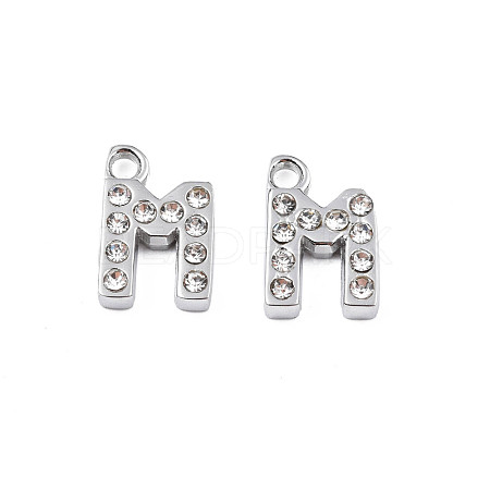 304 Stainless Steel Charms STAS-N095-137M-1