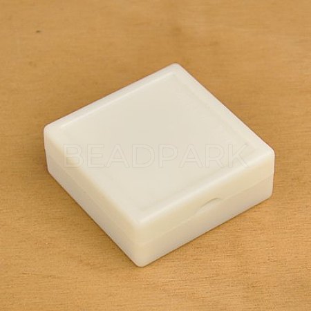 Square Plastic Jewelry Boxes OBOX-E001-1-1