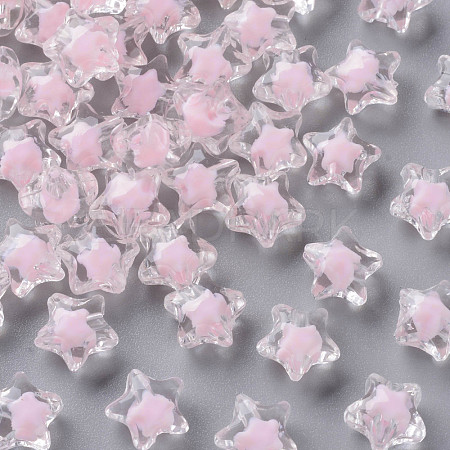 Transparent Acrylic Beads TACR-S152-01A-SS2112-1
