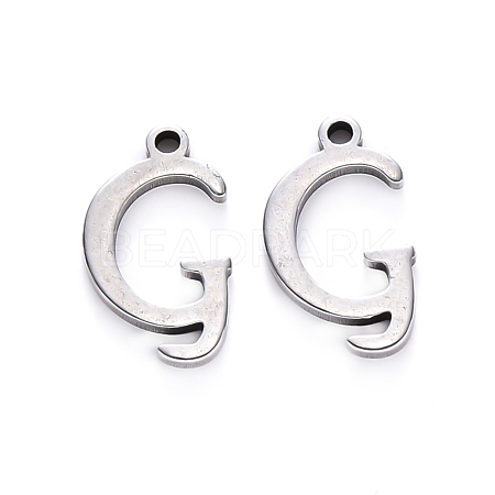 Tarnish Resistant 201 Stainless Steel Charms STAS-R105-G-1