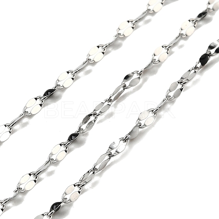 304 Stainless Steel Dapped Chains CHS-H036-01P-10-1