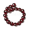 Handmade Gold Sand Lampwork Beads Strands LAMP-C008-03A-2