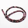 Natural Rhodonite Beads Strands G-D840-59-6mm-2