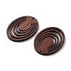 Walnut Wood Laser Cut Pendants X-WOOD-Q051-04F-2