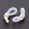 Silver Color Plated Eyeglass Holders X-E237-1-2