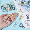 18Pcs 3 Colors Alloy Swivel Clasps FIND-UN0007-75-4