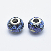Handmade Polymer Clay European Beads CLAY-K002-A34-2