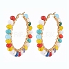 Glass Beads Jewelry Sets SJEW-JS01088-6