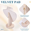 Bust Shaped Wooden Necklace Display Stands NDIS-WH0003-019A-01-4