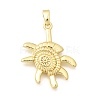 Brass Pendants KK-B187-02F-06G-1