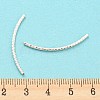 925 Sterling Silver Tube Beads STER-Q191-01B-S-4