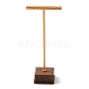 1-Tier Brass Bar Earring Organizer Display Racks ODIS-B002-03A-2