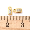 Real 18K Gold Plated 925 Sterling Silver Charms STER-K176-03E-G-4