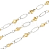 Ion Plating(IP) 304 Stainless Steel Link Chain CHS-H028-07B-GP-1
