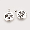 Tibetan Style Alloy Pendants X-TIBE-Q075-45AS-LF-2