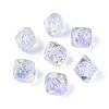 Handmade Foil Glass Beads Strands FOIL-N033-01B-1