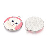 Printed Alloy Pendants ENAM-P246-03P-04-2