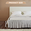 Adjustable Polyester Wrap Around Bed Skirts AJEW-WH20022-10C-01-2