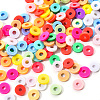 2250Pcs 15 Colors Eco-Friendly Handmade Polymer Clay Beads CLAY-YW0001-26A-4