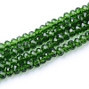 Transparent Glass Beads Strands X-GLAA-R135-2mm-42-1