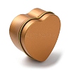 Tinplate Iron Heart Shaped Candle Tins CON-NH0001-02B-2