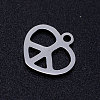 201 Stainless Steel Charms STAS-Q201-JN319-1-2